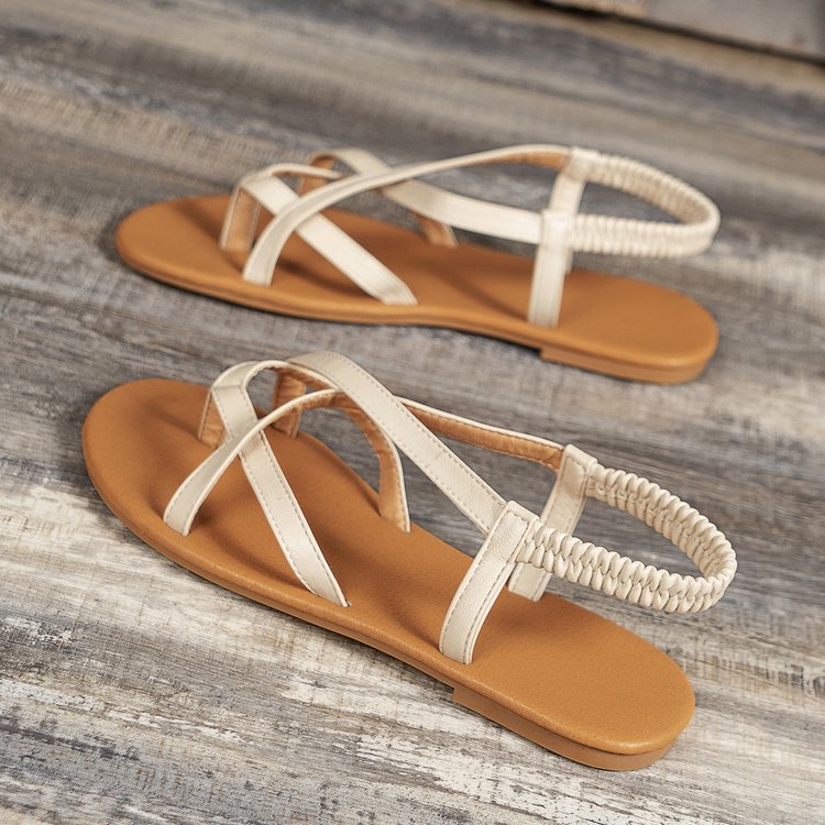 Crisscross Flat Sandals