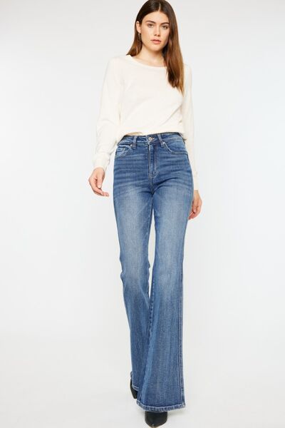 High Waist Flare Jeans