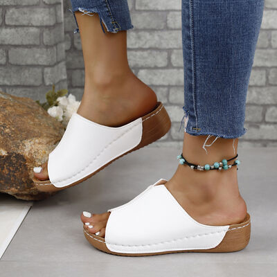 Open Toe Platform Sandals