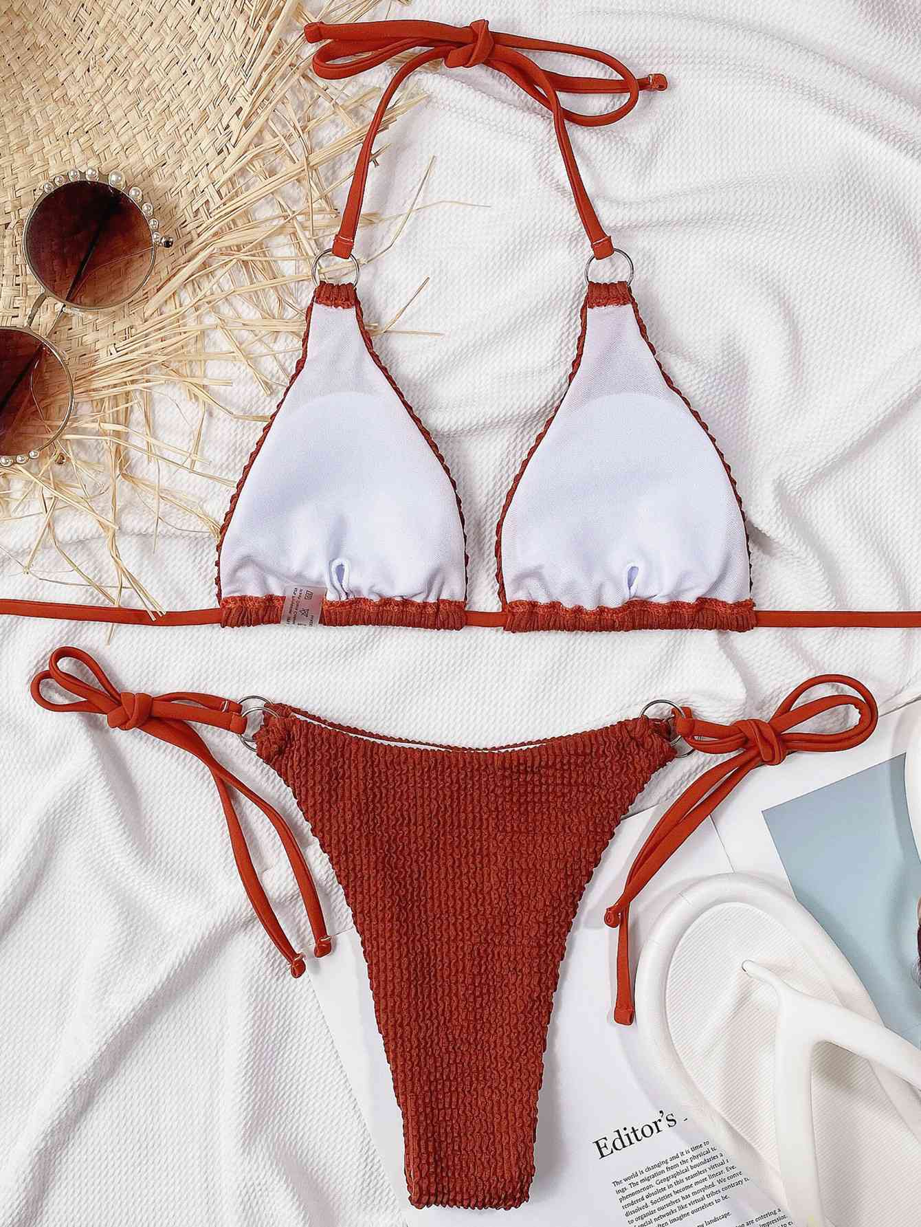 Criss Cross Bikini Set