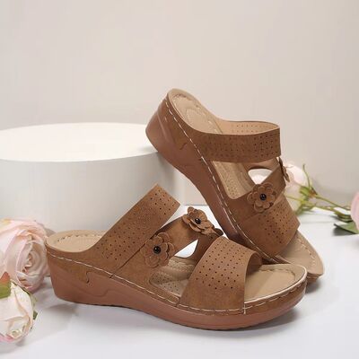 Low Wedge Sandals