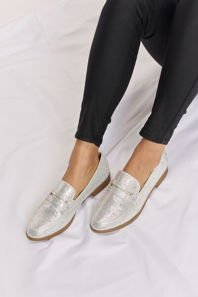 Rhinestone Loafers