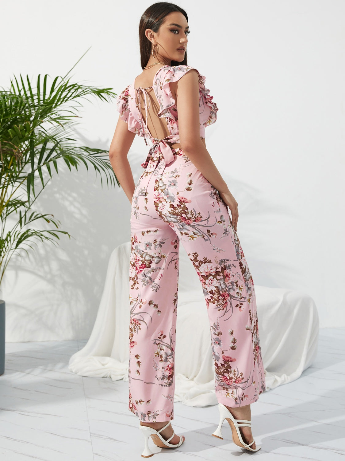 Pink Floral Set