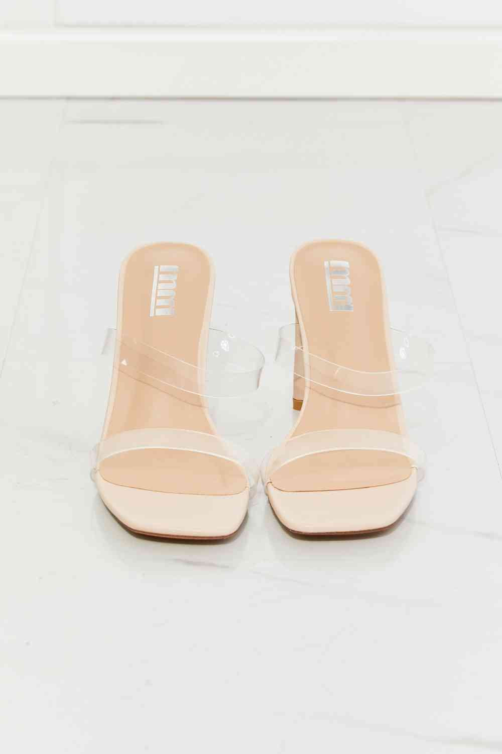 Double Band Heeled Sandal