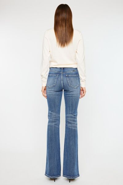 High Waist Flare Jeans