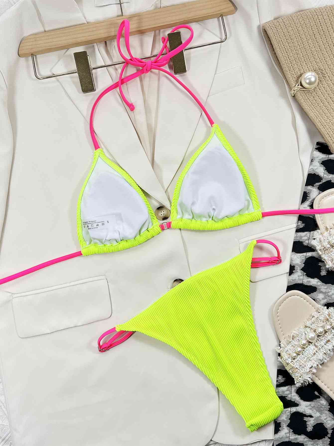 Neon Bikini Set