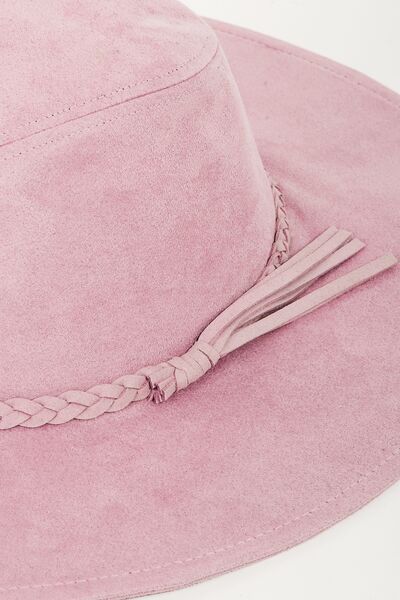 Faux Suede Hat