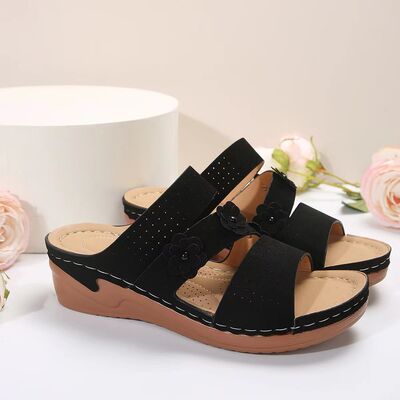 Low Wedge Sandals