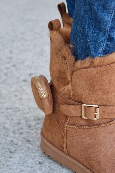 Plush Tan Boots