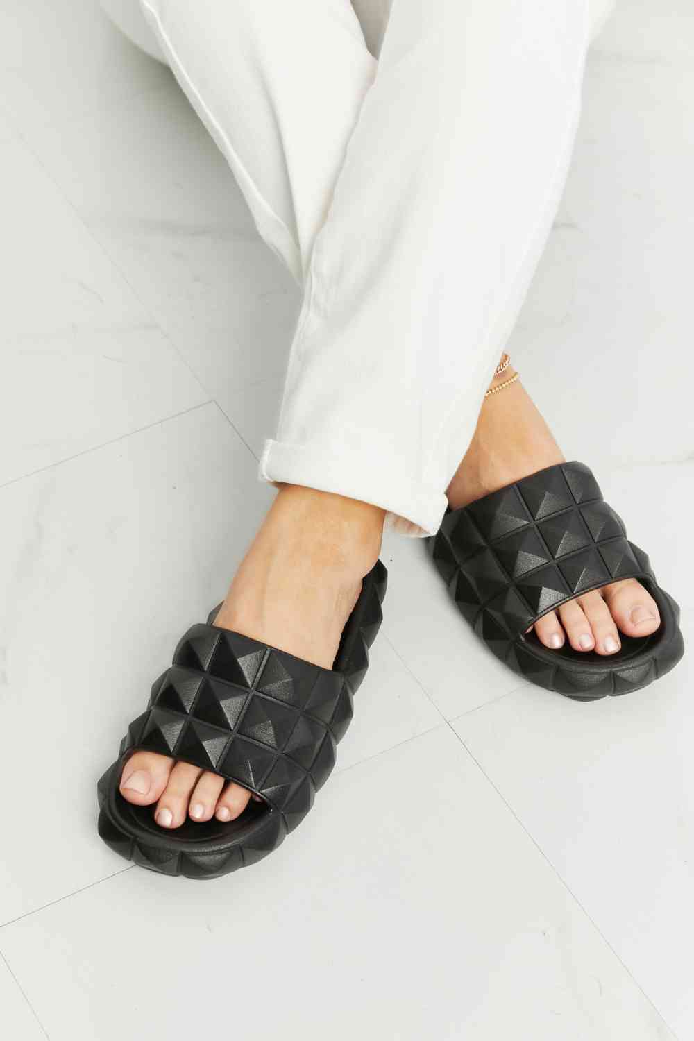 Stud Slide Sandal