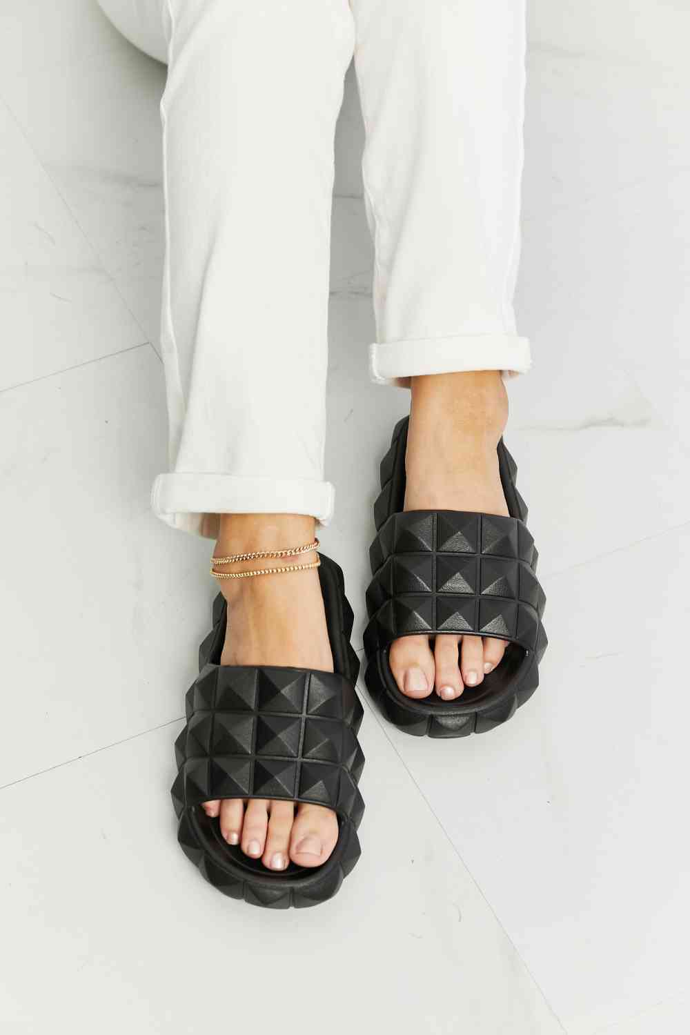 Stud Slide Sandal