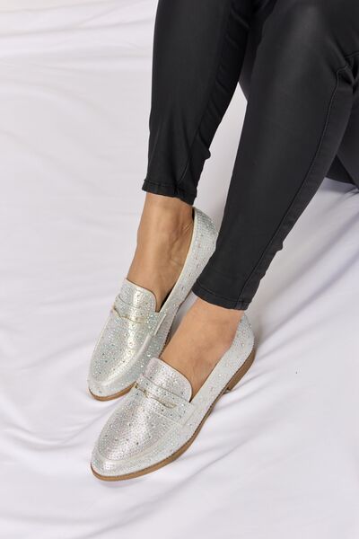 Rhinestone Loafers