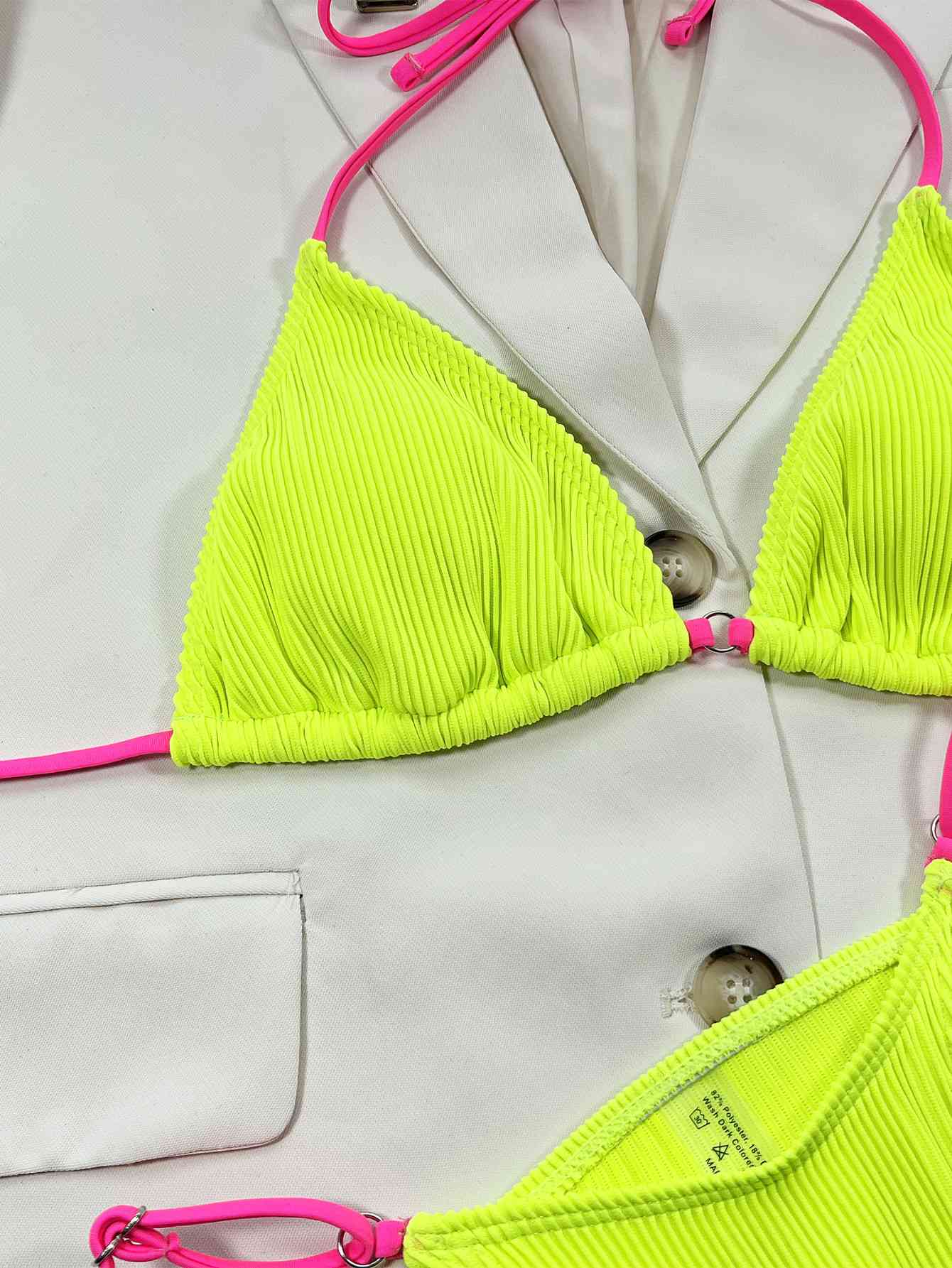 Neon Bikini Set