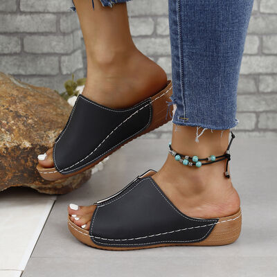 Open Toe Platform Sandals