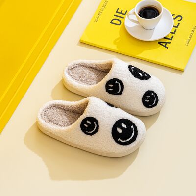 Super Smiley Face Slippers