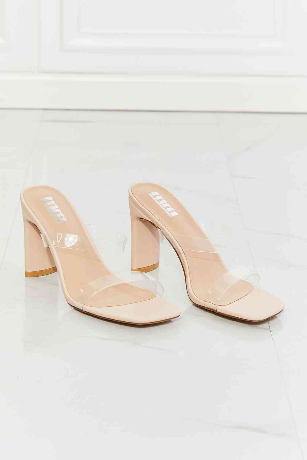 Double Band Heeled Sandal