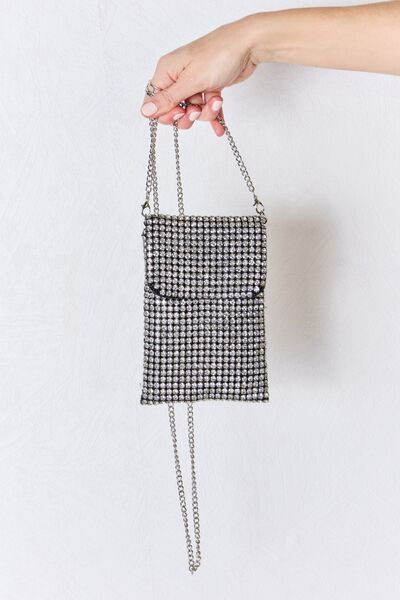 Rhinestone Mini Crossbody Bag