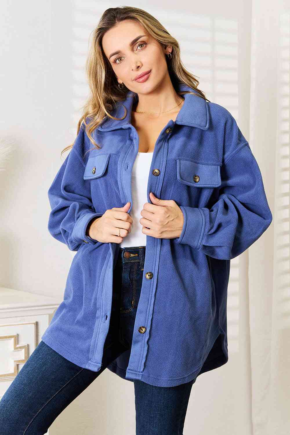 Cozy Button Down Shacket