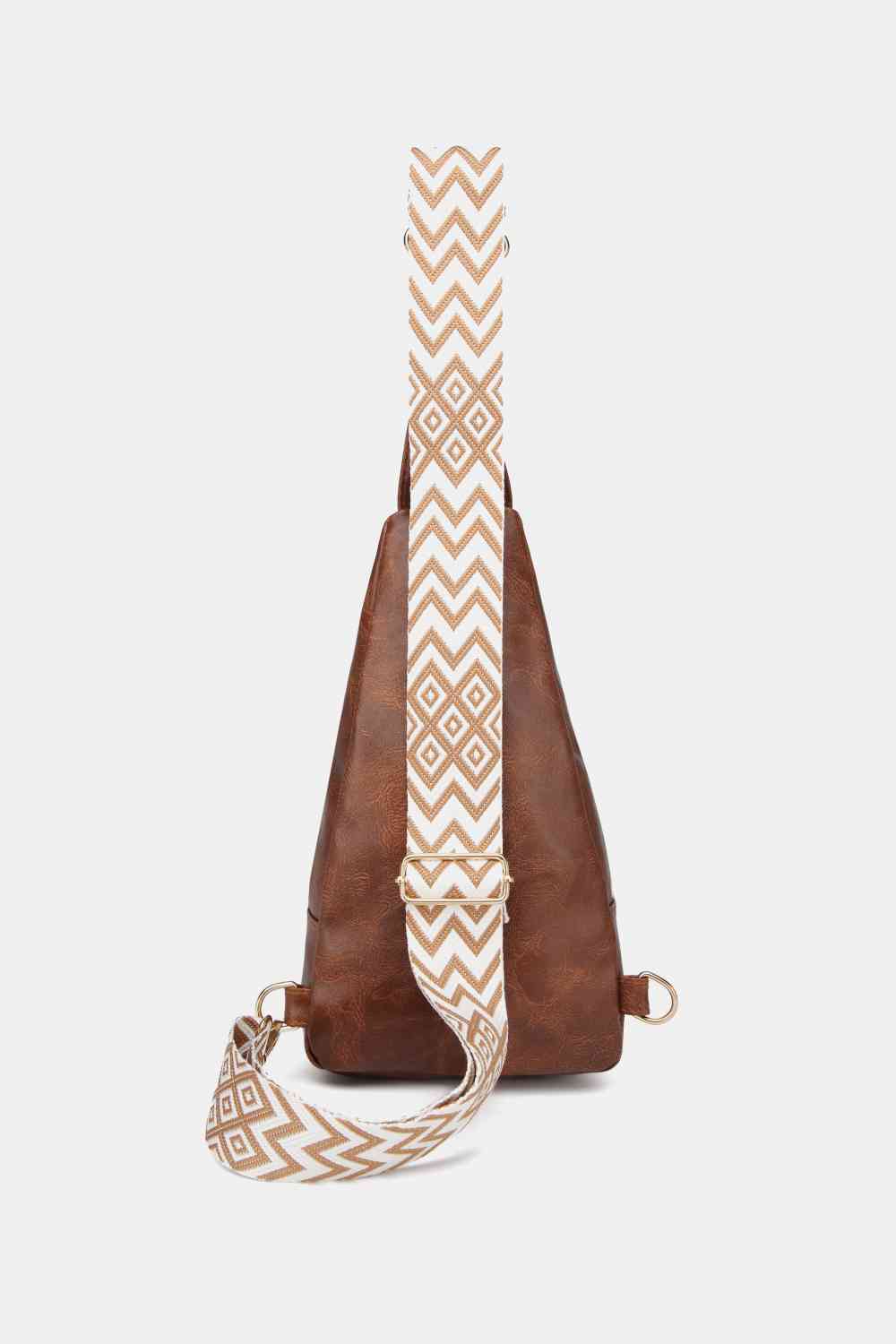 Faux Leather Sling Bag