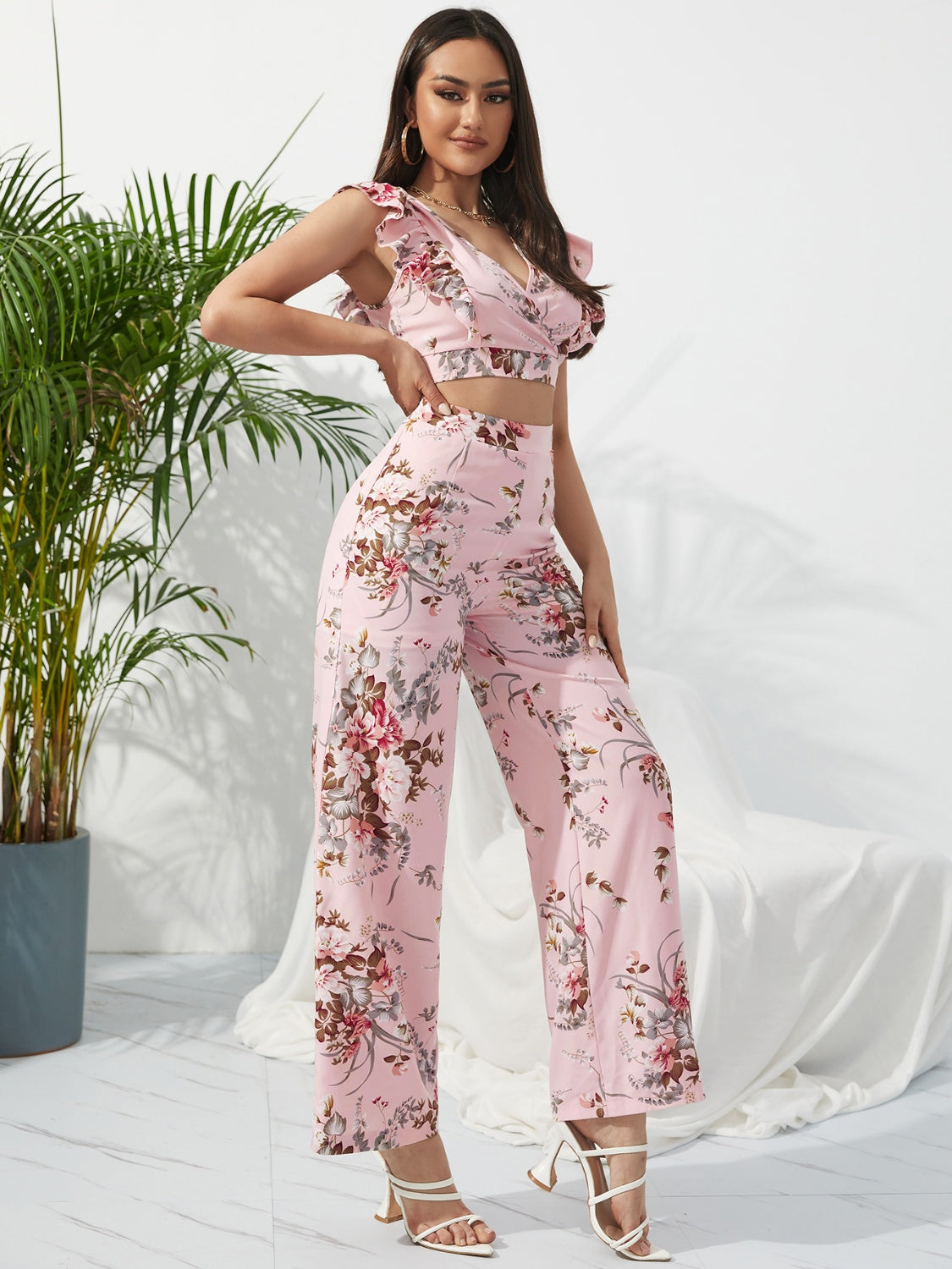 Pink Floral Set