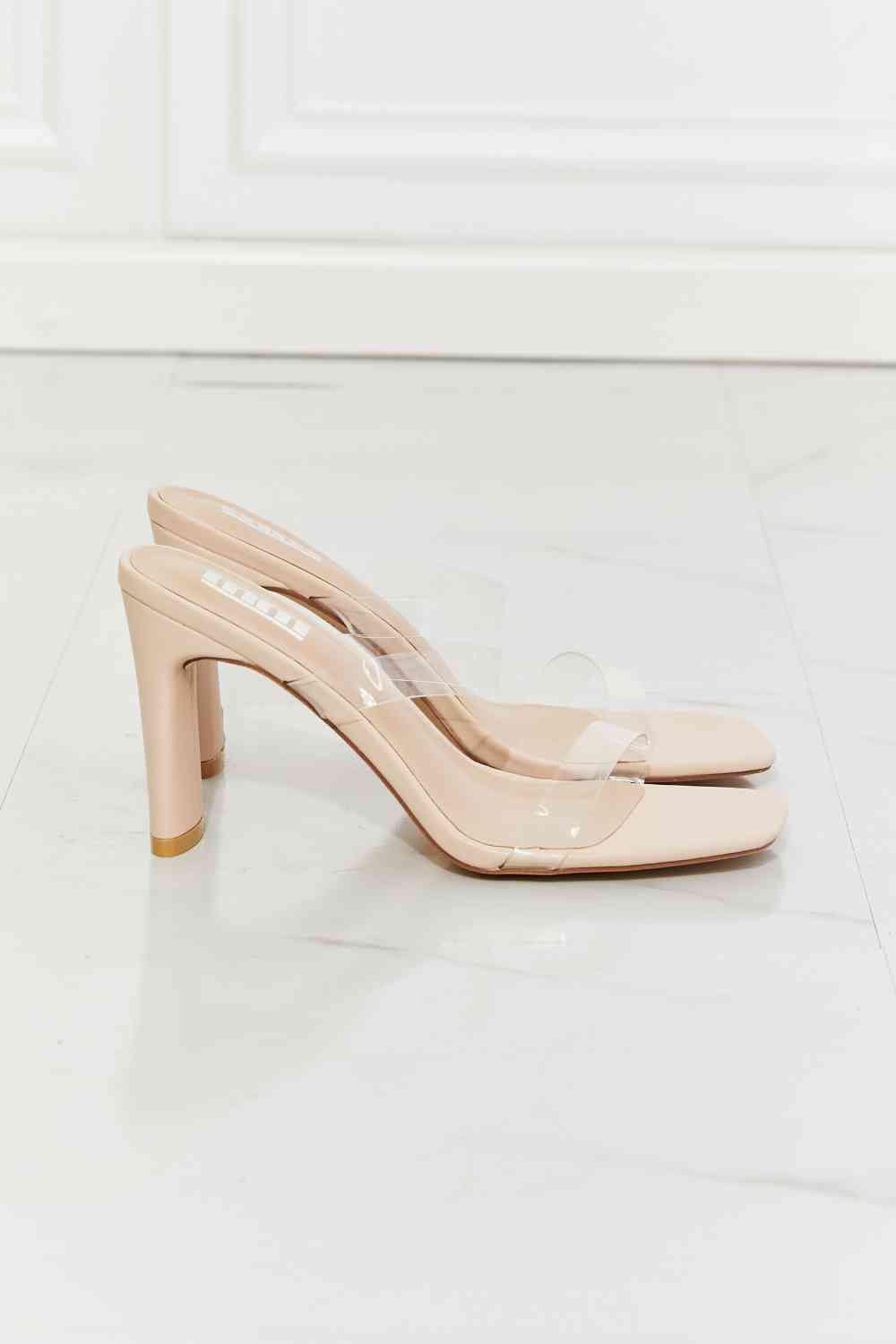 Double Band Heeled Sandal