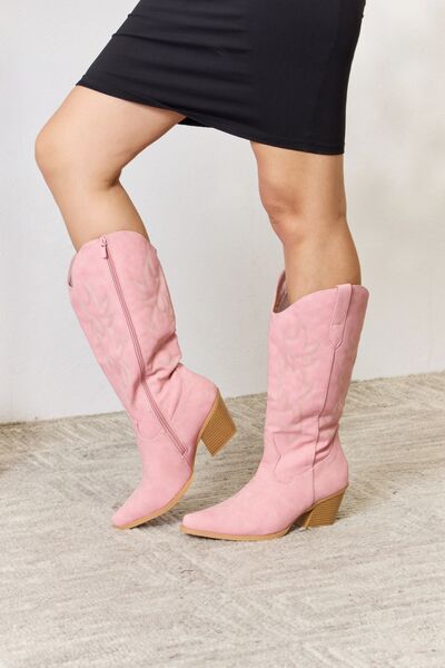 Pink Cowboy Boots