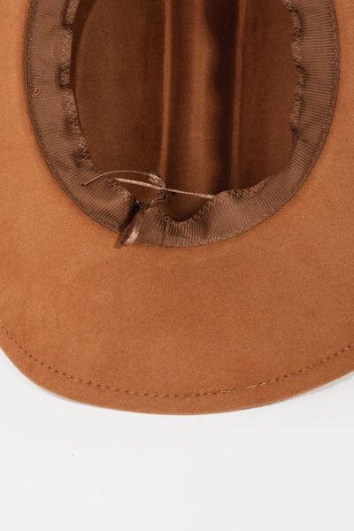 Solid Wide Brim Hat