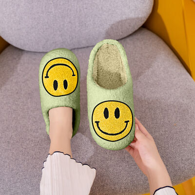 Smiley Face Slippers