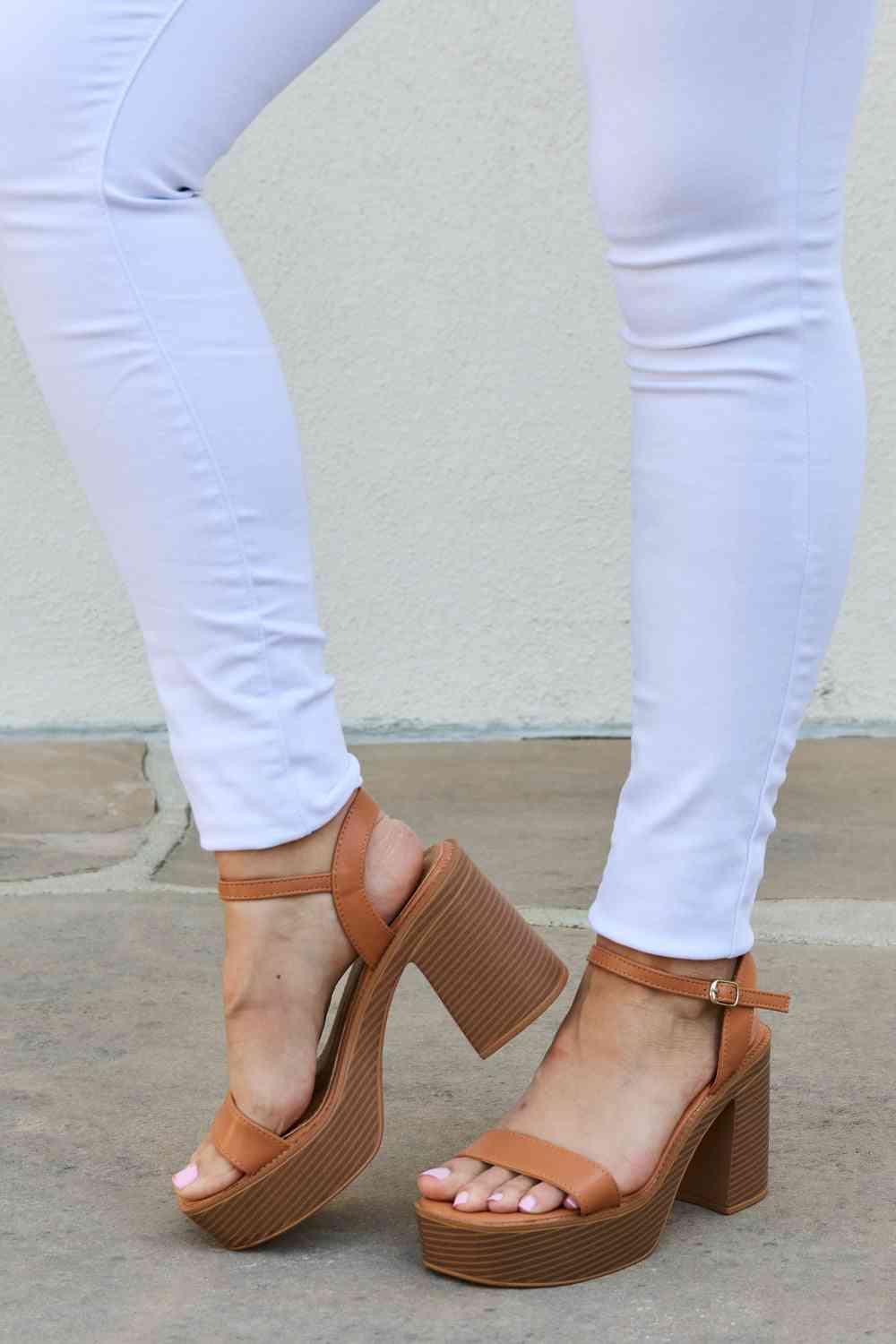 Platform Heel Sandals