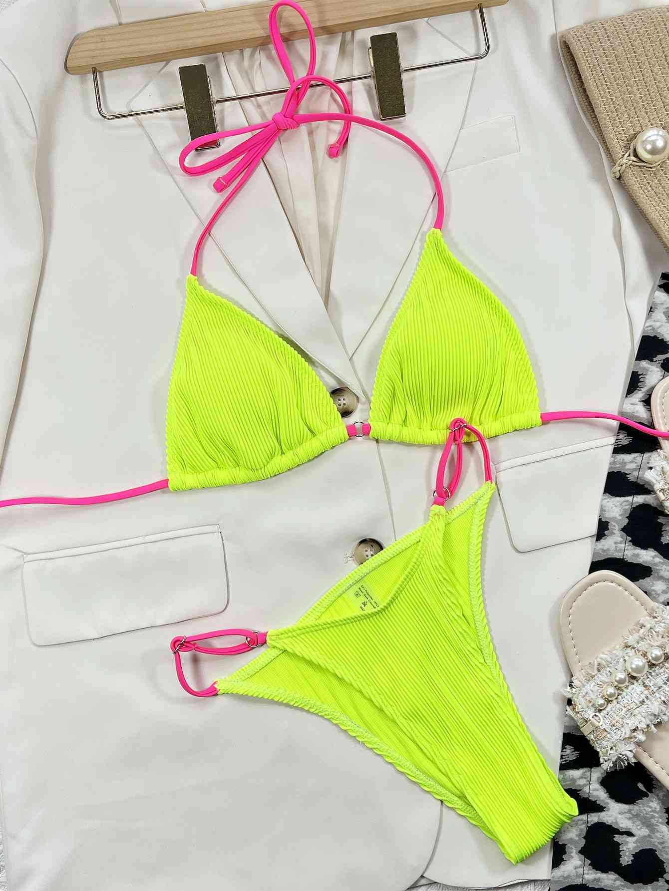 Neon Bikini Set